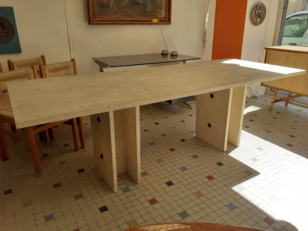 Table en travertin 1970